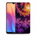 Дизайнерский силиконовый с усиленными углами чехол для Xiaomi RedMi 8A Абстракции Вращение