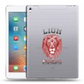 Полупрозрачный дизайнерский силиконовый чехол для Ipad Pro 9.7 Символика льва