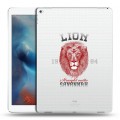 Полупрозрачный дизайнерский силиконовый чехол для Ipad Pro Символика льва