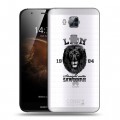 Дизайнерский пластиковый чехол для Huawei G8 Символика льва