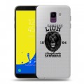Дизайнерский пластиковый чехол для Samsung Galaxy J6 Символика льва