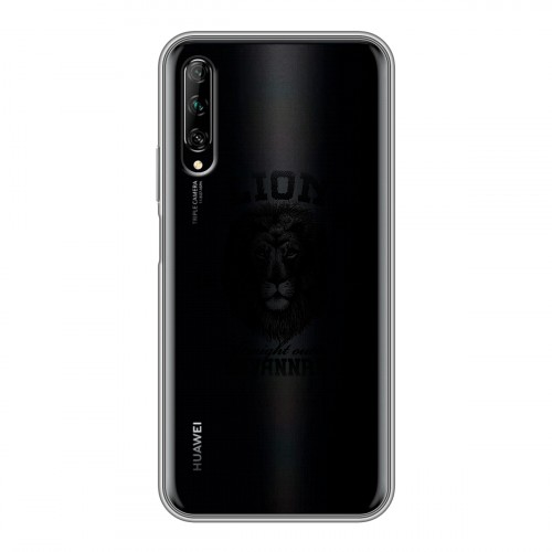 Дизайнерский силиконовый чехол для Huawei Y9s Символика льва