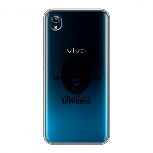 Дизайнерский силиконовый чехол для Vivo Y91C Символика льва