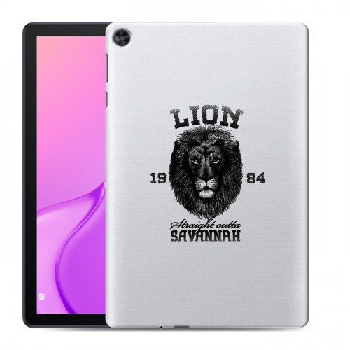 Дизайнерский силиконовый чехол для Huawei MatePad T10 Символика льва