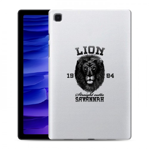 Дизайнерский силиконовый чехол для Samsung Galaxy Tab A7 10.4 (2020) Символика льва