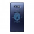 Полупрозрачный дизайнерский силиконовый чехол для Samsung Galaxy Note 9 Символика льва