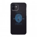 Полупрозрачный дизайнерский силиконовый чехол для Iphone 12 Символика льва