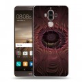 Дизайнерский пластиковый чехол для Huawei Mate 9 Абстракции Вращение