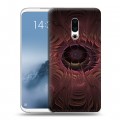 Дизайнерский силиконовый чехол для Meizu 16th Plus Абстракции Вращение