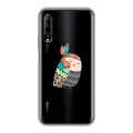 Полупрозрачный дизайнерский пластиковый чехол для Huawei Y9s Совы 