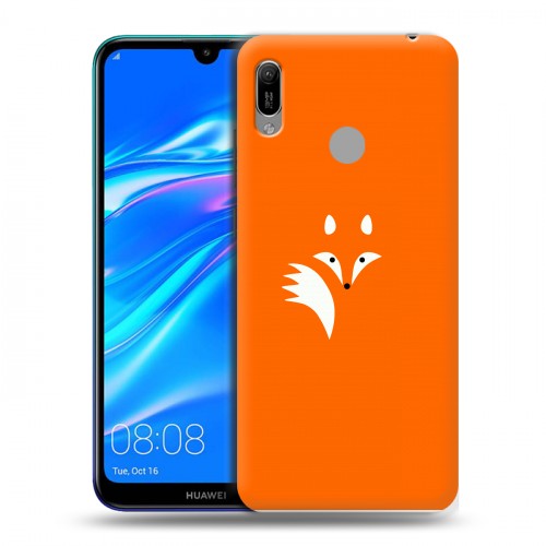 Дизайнерский пластиковый чехол для Huawei Y6 (2019) Лиса