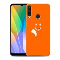 Дизайнерский пластиковый чехол для Huawei Y6p Лиса