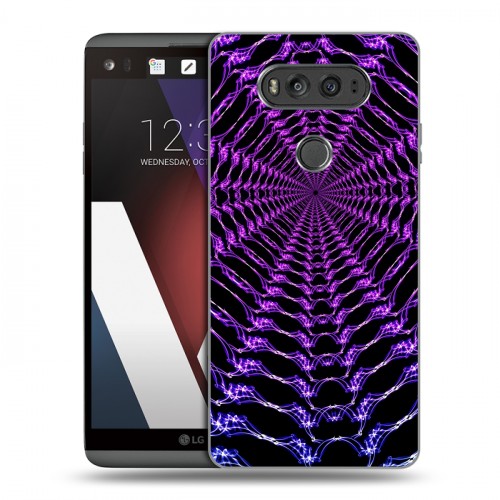 Дизайнерский пластиковый чехол для LG V20 Абстракции Вращение