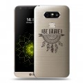 Полупрозрачный дизайнерский пластиковый чехол для LG G5 Прозрачные ловцы снов