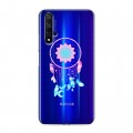 Полупрозрачный дизайнерский пластиковый чехол для Huawei Honor 20 Прозрачные ловцы снов