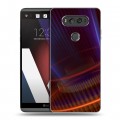 Дизайнерский пластиковый чехол для LG V20 Абстракции Вращение