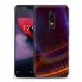 Дизайнерский пластиковый чехол для OnePlus 6 Абстракции Вращение