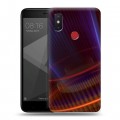 Дизайнерский пластиковый чехол для Xiaomi Mi8 SE Абстракции Вращение