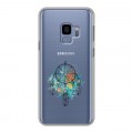 Полупрозрачный дизайнерский пластиковый чехол для Samsung Galaxy S9 Прозрачные ловцы снов