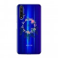 Полупрозрачный дизайнерский пластиковый чехол для Huawei Honor 20 Прозрачные ловцы снов