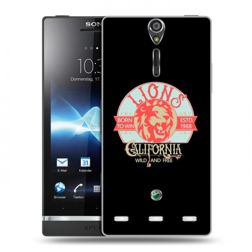 Дизайнерский пластиковый чехол для Sony Xperia S Мистические эмблемы