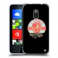 Дизайнерский пластиковый чехол для Nokia Lumia 620 Мистические эмблемы