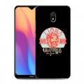 Дизайнерский силиконовый с усиленными углами чехол для Xiaomi RedMi 8A Мистические эмблемы