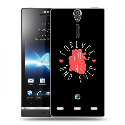 Дизайнерский пластиковый чехол для Sony Xperia S Мистические эмблемы