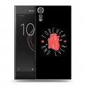 Дизайнерский пластиковый чехол для Sony Xperia XZs Мистические эмблемы