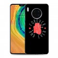 Дизайнерский пластиковый чехол для Huawei Mate 30 Мистические эмблемы