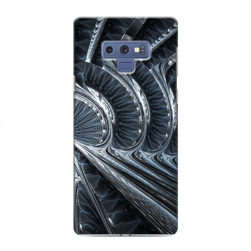 Дизайнерский силиконовый с усиленными углами чехол для Samsung Galaxy Note 9 Абстракции Вращение