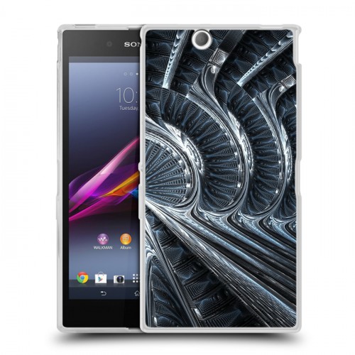 Дизайнерский пластиковый чехол для Sony Xperia Z Ultra  Абстракции Вращение