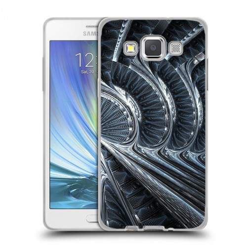 Дизайнерский пластиковый чехол для Samsung Galaxy A5 Абстракции Вращение