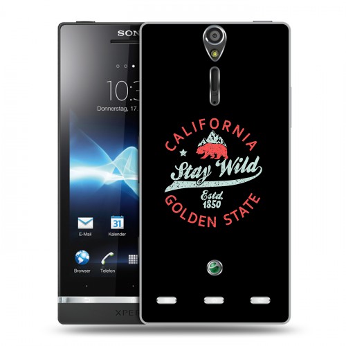 Дизайнерский пластиковый чехол для Sony Xperia S Мистические эмблемы