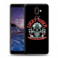 Дизайнерский пластиковый чехол для Nokia 7 Plus Мистические эмблемы