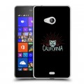 Дизайнерский пластиковый чехол для Microsoft Lumia 540 Мистические эмблемы