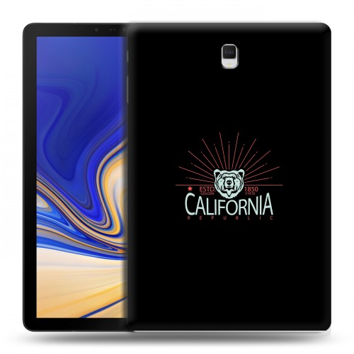 Дизайнерский силиконовый чехол для Samsung Galaxy Tab S4 Мистические эмблемы