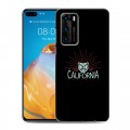 Дизайнерский силиконовый с усиленными углами чехол для Huawei P40 Мистические эмблемы