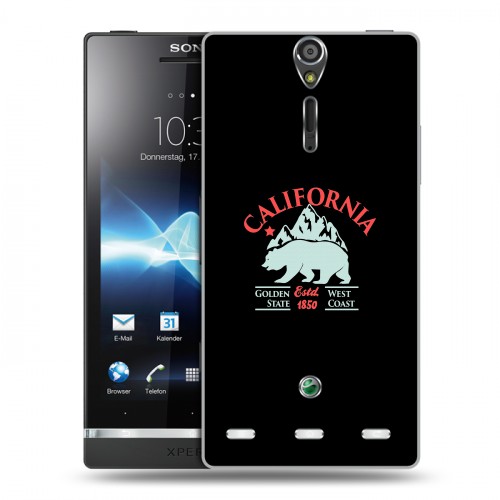 Дизайнерский пластиковый чехол для Sony Xperia S Мистические эмблемы