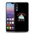 Дизайнерский силиконовый с усиленными углами чехол для Huawei P20 Pro Мистические эмблемы