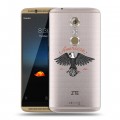 Полупрозрачный дизайнерский пластиковый чехол для ZTE Axon 7 Прозрачные дикий запад