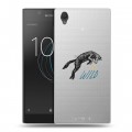 Полупрозрачный дизайнерский пластиковый чехол для Sony Xperia L1 Прозрачные дикий запад