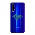 Полупрозрачный дизайнерский пластиковый чехол для Huawei Honor 20 Прозрачные дикий запад