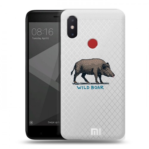 Полупрозрачный дизайнерский пластиковый чехол для Xiaomi Mi8 SE Прозрачные дикий запад