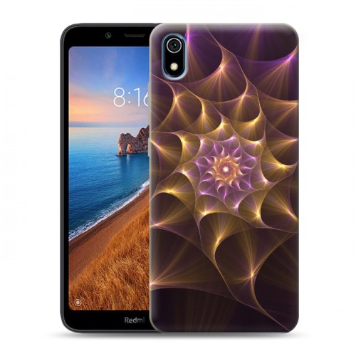 Дизайнерский силиконовый чехол для Xiaomi RedMi 7A Абстракции Вращение