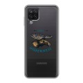 Полупрозрачный дизайнерский силиконовый чехол для Samsung Galaxy A12 Прозрачные дикий запад