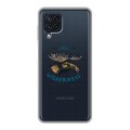 Полупрозрачный дизайнерский пластиковый чехол для Samsung Galaxy A22 Прозрачные дикий запад