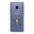 Полупрозрачный дизайнерский пластиковый чехол для Samsung Galaxy S9 Прозрачные дикий запад
