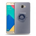 Полупрозрачный дизайнерский пластиковый чехол для Samsung Galaxy A9 Прозрачные дикий запад