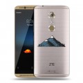 Полупрозрачный дизайнерский пластиковый чехол для ZTE Axon 7 Прозрачные дикий запад